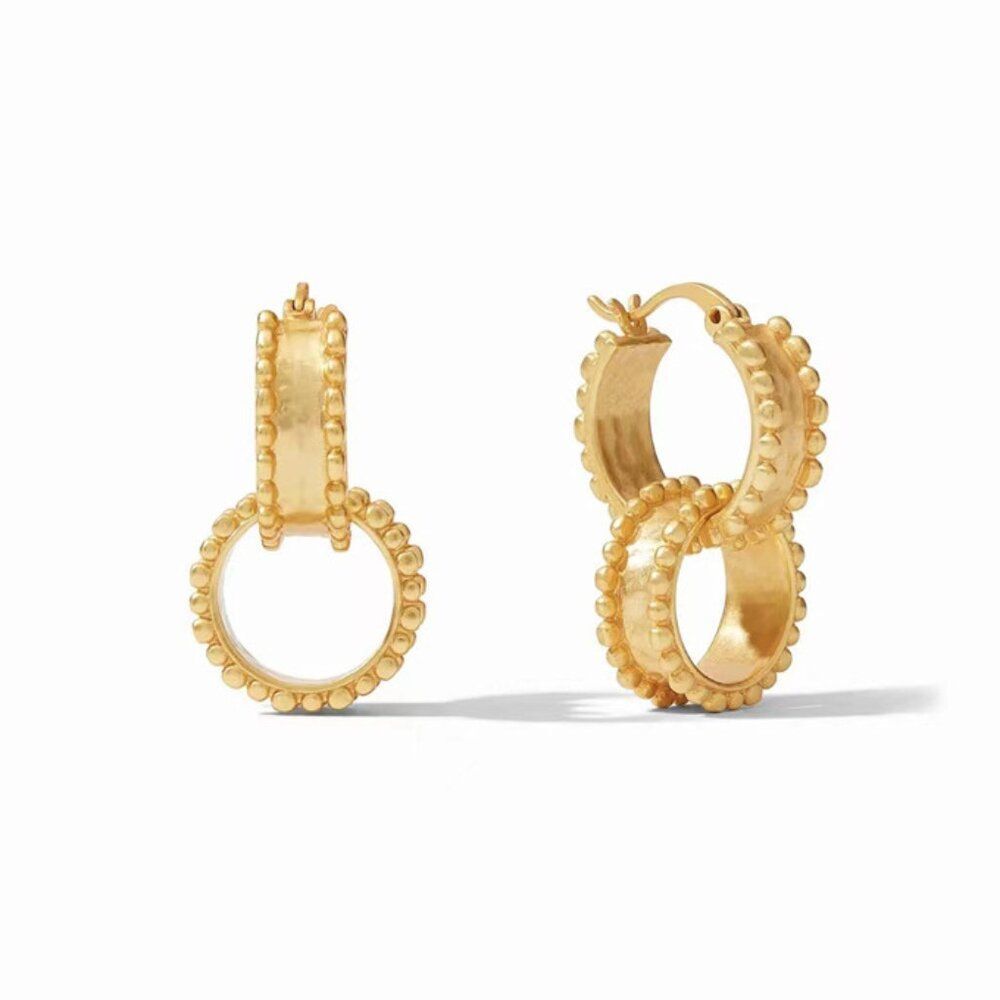 Brand New. $110 Julie Vos Marbella 2-in-1 Earring